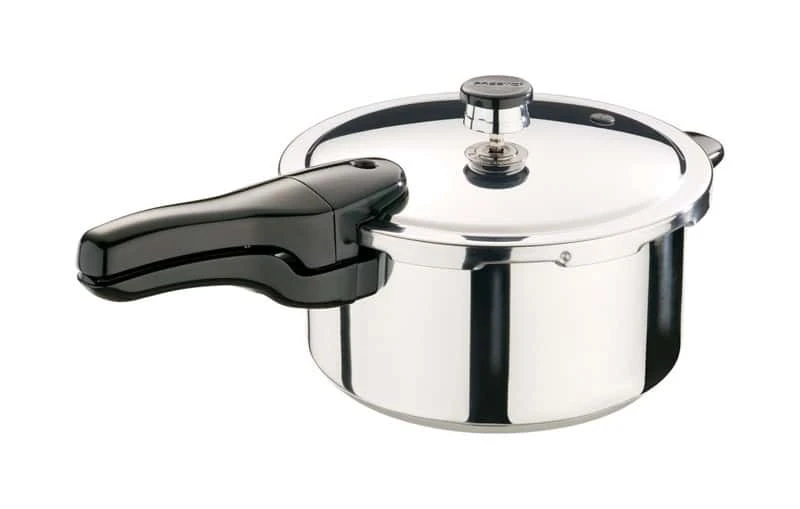 Presto Polished Stainless Steel Pressure Cooker 4 Qt