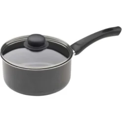 Good Cook Aluminum Saucepan 3 Qt Black