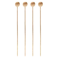 Karma Gifts Gold Stainless Steel Harper Spoon 4 Pk