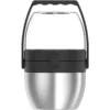 Thermos 36 Oz Black/Silver Dual Compartment Food Storage 1 Pk