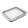 Core Kitchen 14.37 In. L X 12.2 In. W Gray/White PP/TPR Dish Rack
