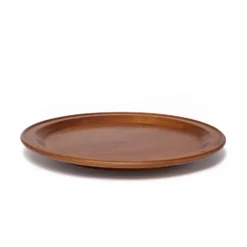 Lipper International Natural Beechwood Lazy Susan With Flared Lip Serving Platter 18 In. D 1 Pc