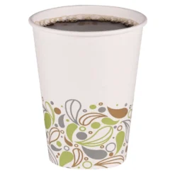 Boardwalk Deerfield 12 Oz Multicolored Poly Coated Paper Cups 1000 Ct