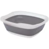 Progressive Prepworks 15 In. L X 12.25 In. W X 5.5 In. H Clear/Gray TPE/Polypropylene Dish Tub