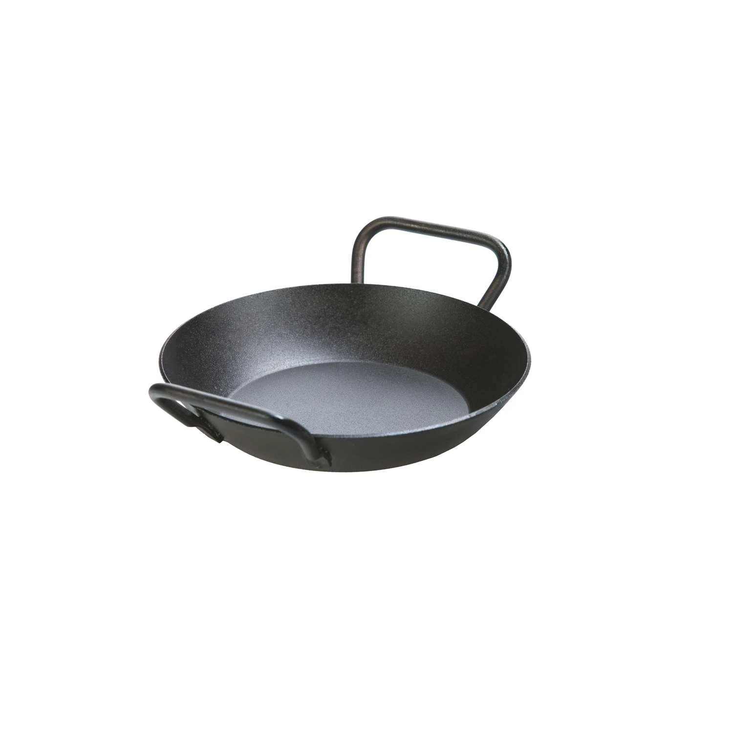 Lodge Carbon Steel Dual Handle Pan Black
