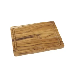 Lipper International 12 In. L X 9 In. W X 0.63 In. Teak Wood Cutting Board