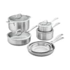 Zwilling J.A Henckels Stainless Steel Cookware Set Silver