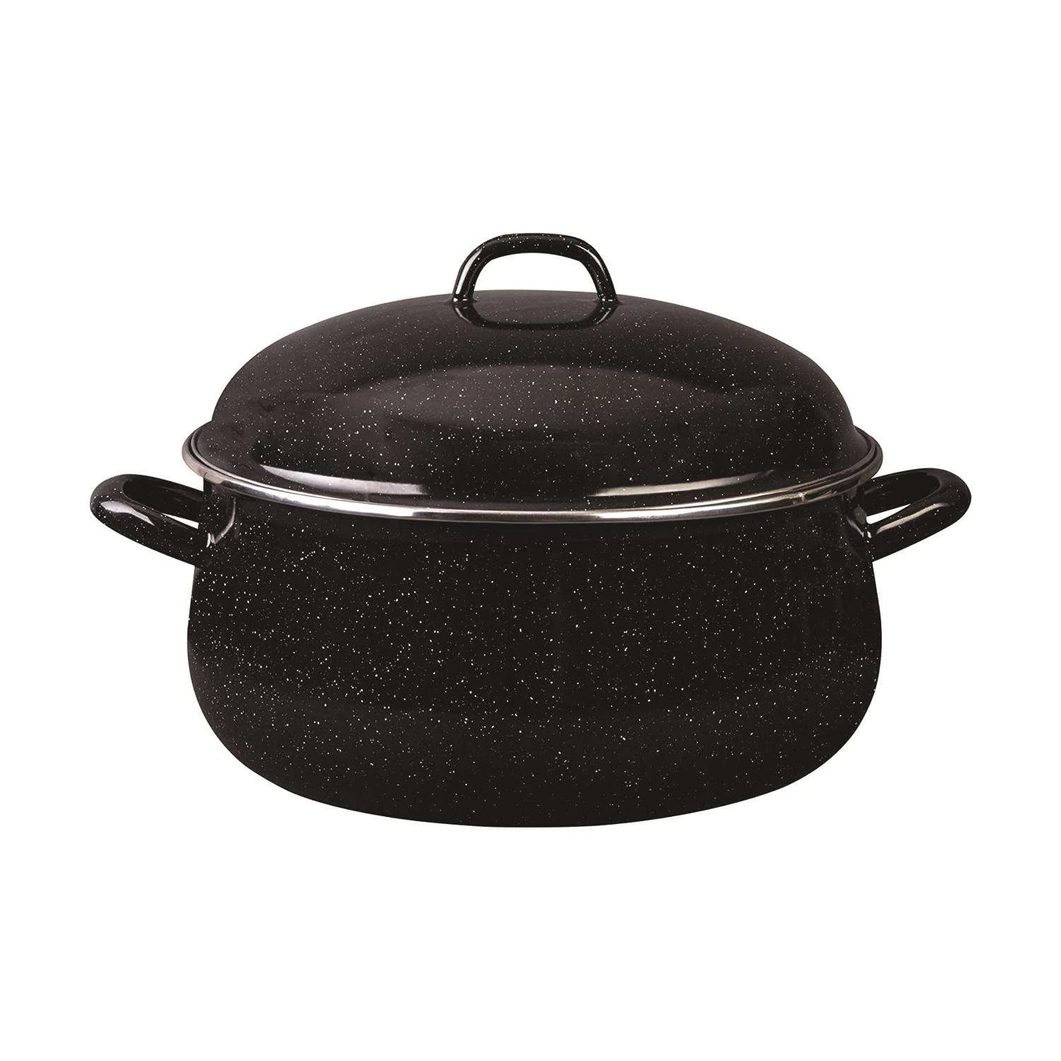 Granite Ware Steel Dutch Oven 9.5 Qt Black