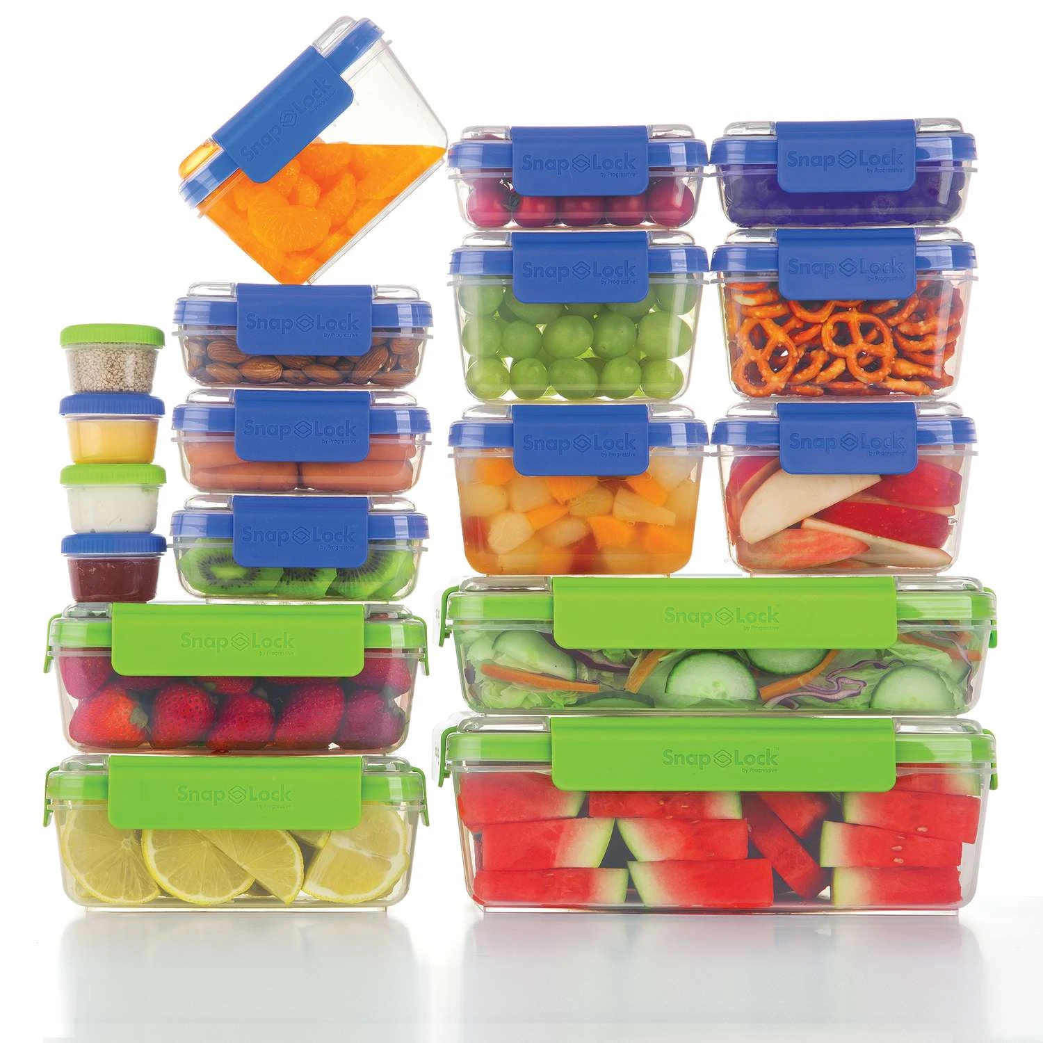 Progressive SnapLock Clear Food Storage Container Set 18 Pk - Image 2