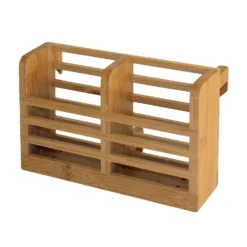Totally Bamboo 8 In. L X 3 In. W X 5 In. H Brown Bamboo Dish Rack