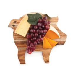 TWINE Pig 11.25 In. L X 10.25 In. W Wood Cheese Board