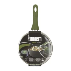 Bialetti Aluminum Saucepan 1.9 Qt Black/Green