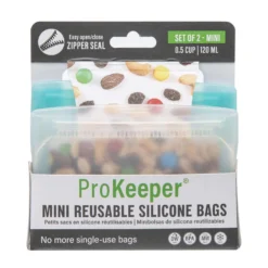 Progressive Prepworks 0.5 Cups Assorted Snack Bag 2 Pk