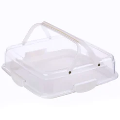 Progressive SnapLock 6 Qt Clear/White Appetizer Tray 1 Pk