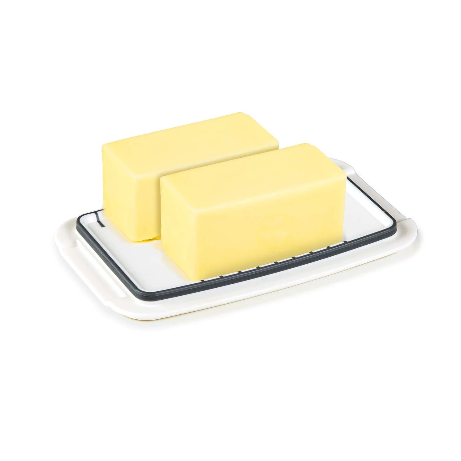 Progressive Prepworks 1 Cups Gray/White Butter Container 1 Pk - Image 5