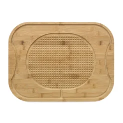 Lipper International 20 In. L X 15 In. W X 1 In. Bamboo Carving Board