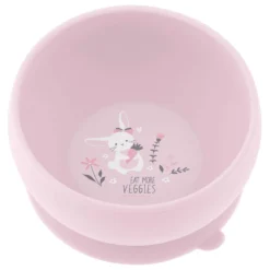 Stephen Joseph Pink Silicone Bunny Bowl 4.75 In. D 1 Pc