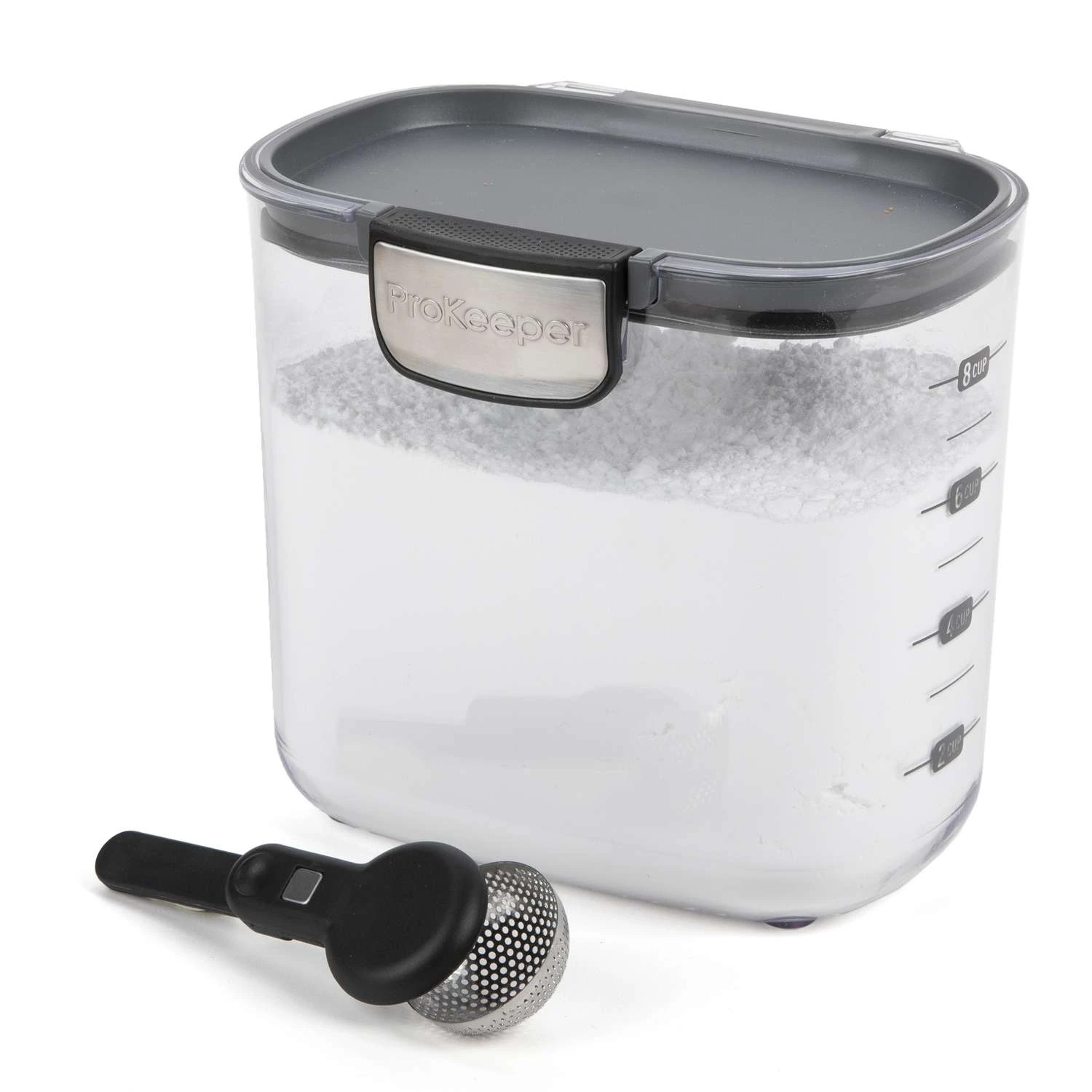 Progressive ProKeeper 2.05 Qt Black/Clear Food Container And Lid 1 Pk - Image 5