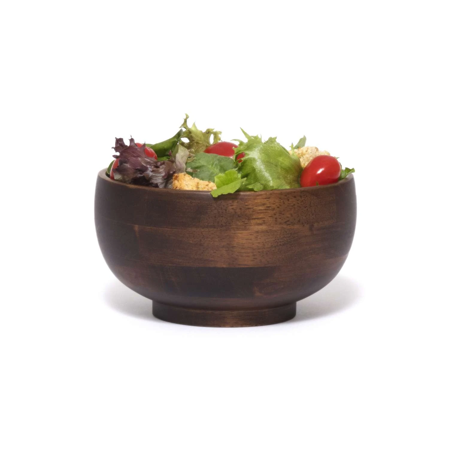 Lipper International Natural Rubberwood Rice Serving Bowl 6 In. D 1 Pc - Image 2