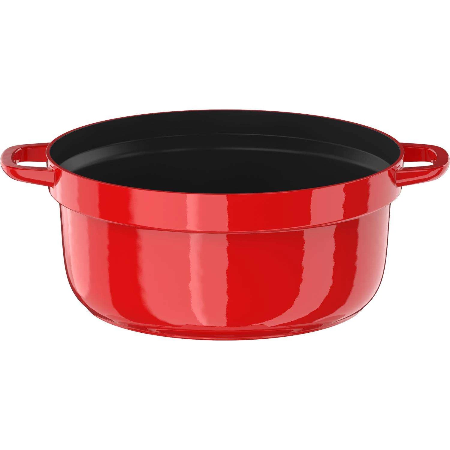 Instant Cast Iron Dutch Oven 6 Qt Red - Image 4