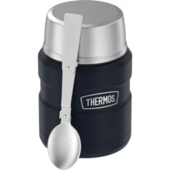 Thermos Stainless King 16 Oz Midnight Blue Vacuum Insulated Food Jar 1 Pk