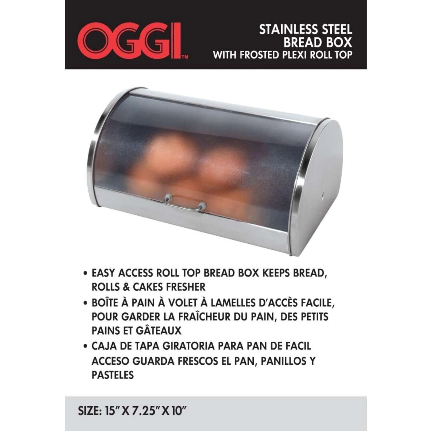 OGGI Silver Bread Box 1 Pk - Image 3