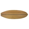 Totally Bamboo 23 In. L X 7.5 In. W X 0.625 In. Bamboo Cutting Board
