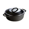 Lodge Cast Iron Dutch Oven 2 Qt Black
