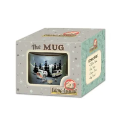 Camp Casual The Mug 15 Oz Multicolored Ceramic Vintage RV Starry Night Mug 1 Pc