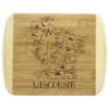 Totally Bamboo A Slice Of Life 11 In. L X 8.75 In. W X 0.5 In. Bamboo Cutting Board