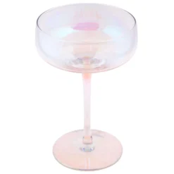 Karma Gifts Mid Century Clear Glass Champagne Coupe 4.13 In. D 1 Pk